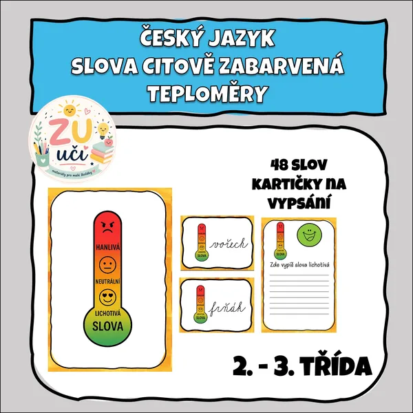 Slova citově zabarvená - Teploměry 1