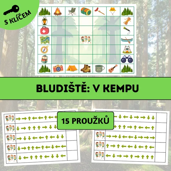 Bludiště: V kempu 1