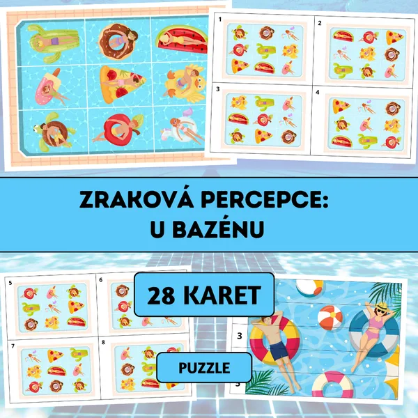 Zraková percepce: U bazénu 1