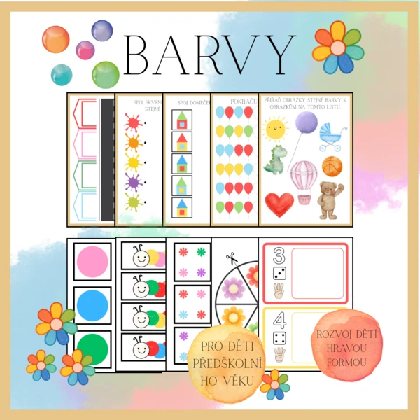 BARVY - 10 didaktických aktivit 1