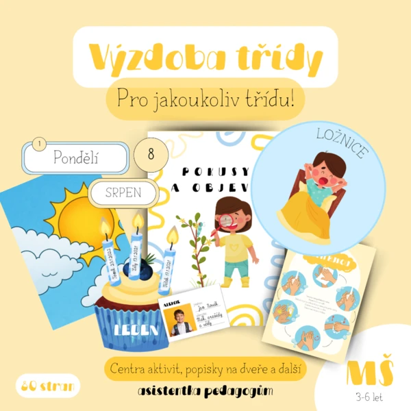 Univerzální výzdoba do třídy 1