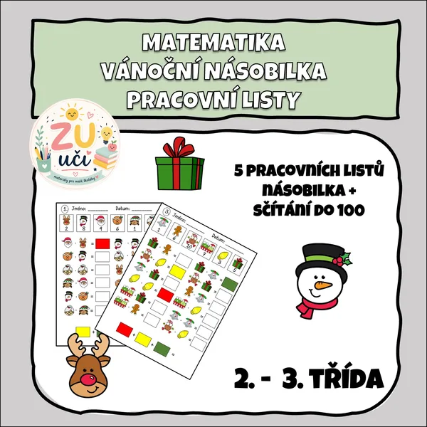 Vánoční násobilka 1