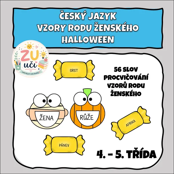 Vzory rodu ženského - Halloweenské příšerky 1