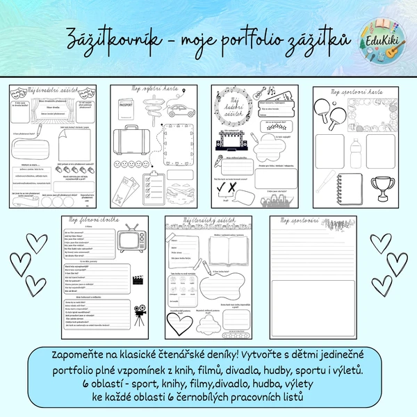 Zážitkovník - moje portfolio zážitků 1