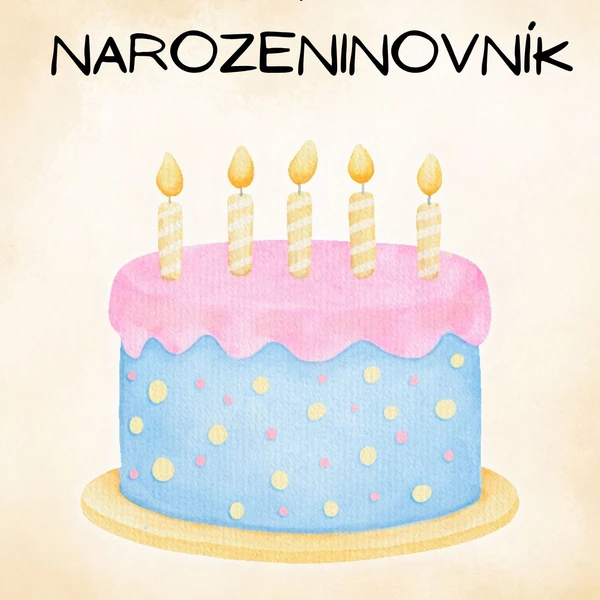 Dortový narozeninovník 1