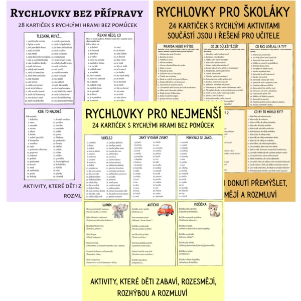 Rychlovky 2-12 let 1