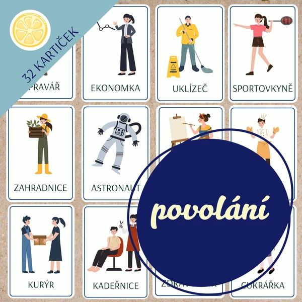 POVOLÁNÍ | obrázkové demonstrační kartičky 1