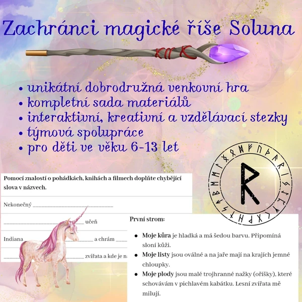 Zachránci magické říše Soluna: dobrodružná venkovní hra 1