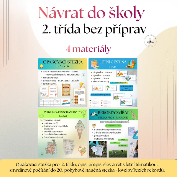Návrat do školy - 2. třída bez příprav 1