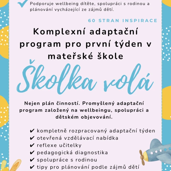 Školka volá – adaptace, září, projekt 1