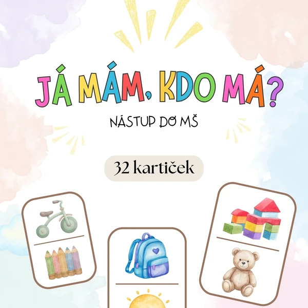 JÁ MÁM, KDO MÁ? 1