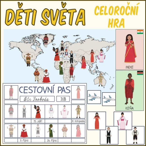 Celoroční hra - Děti světa 1