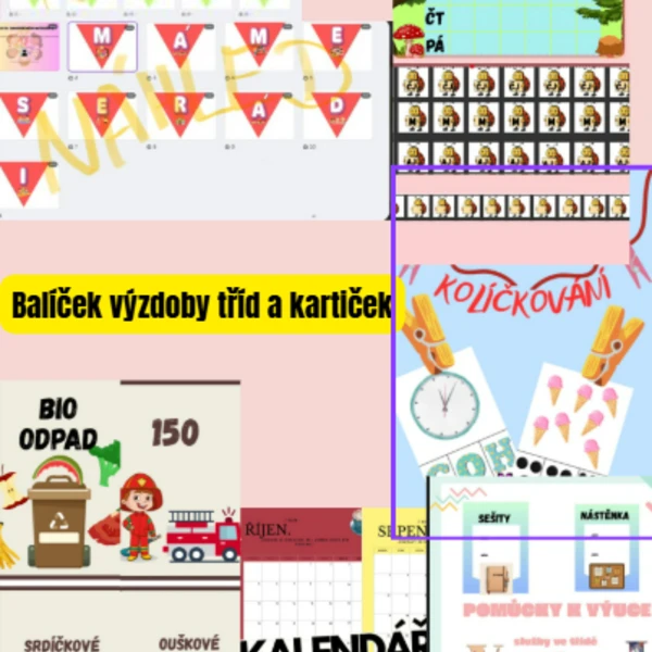 Pravidla třídy, pomůcky, výzdoba třídy 1