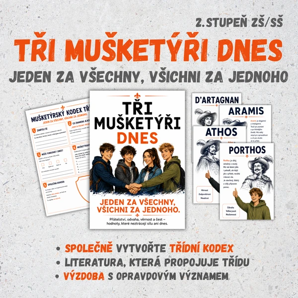 TŘI MUŠKETÝŘI DNES 1