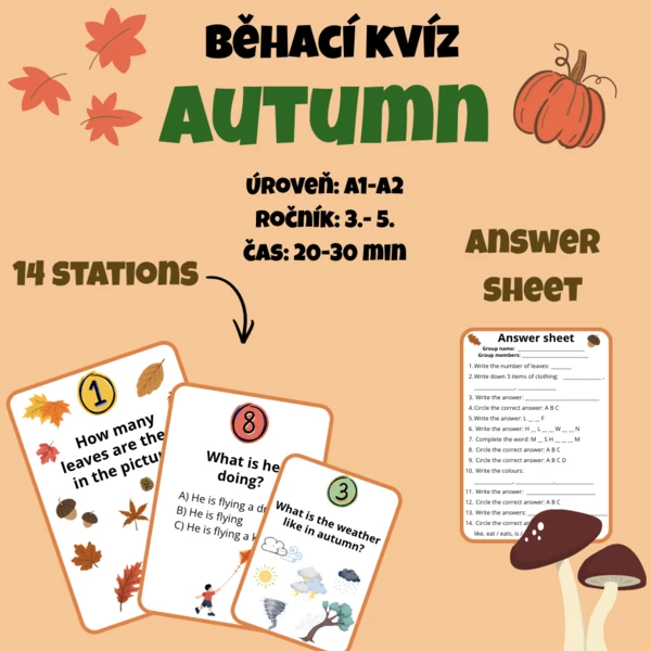 Autumn - běhací kvíz 1