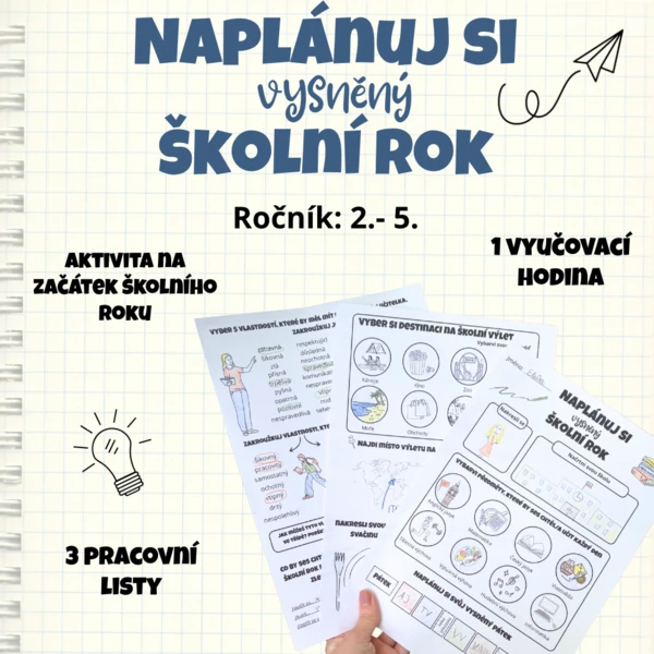 Naplánuj si vysněný školní rok 1