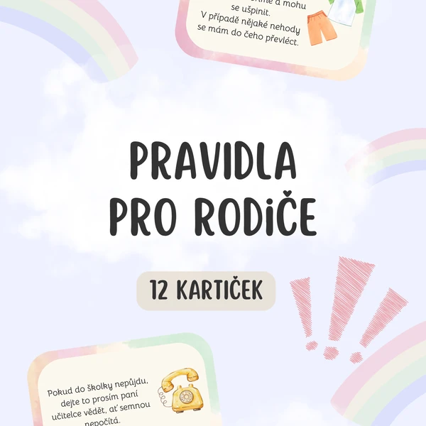 Pravidla pro rodiče 1