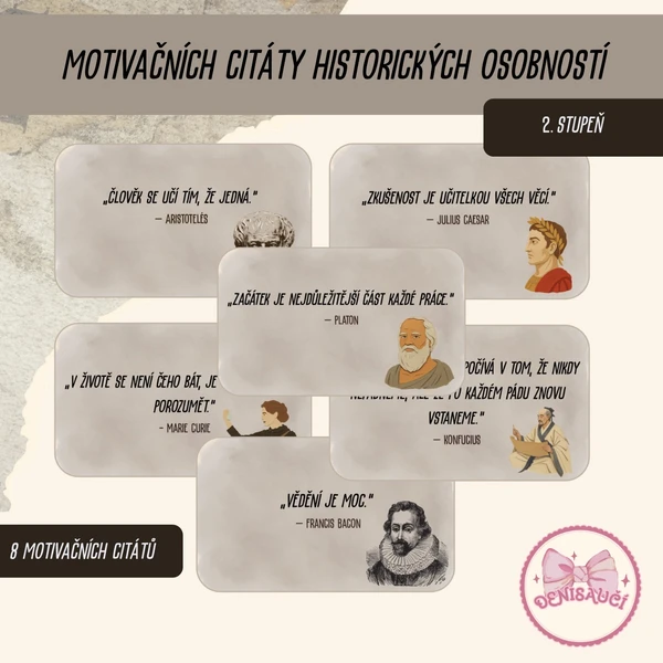 Motivační citáty historických osobností 1