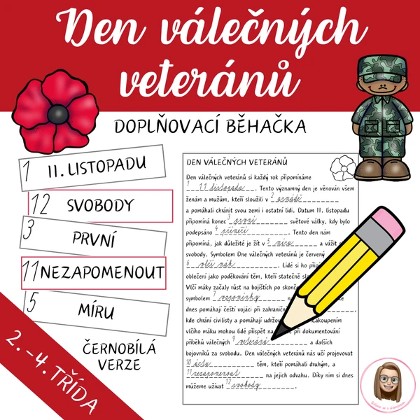 DEN VÁLEČNÝCH VETERÁNŮ - doplňovací běhačka 1