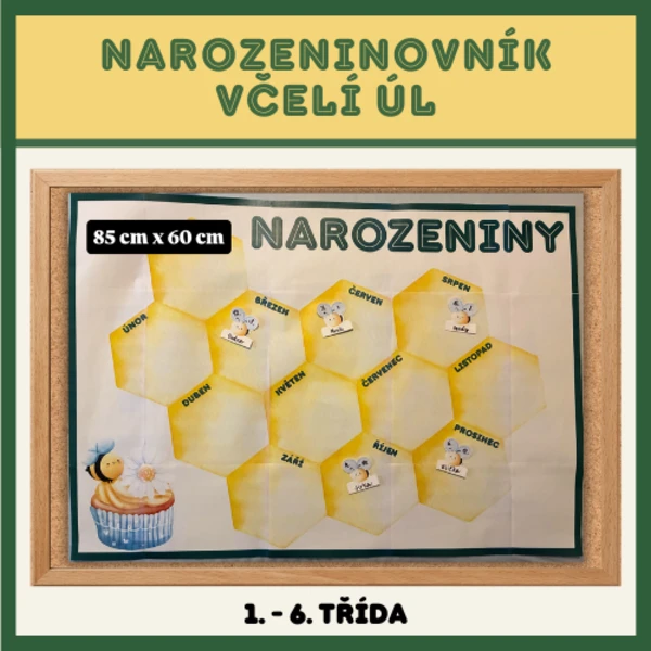 NAROZENINOVNÍK - Včelí úl | 1. - 6. třída 1