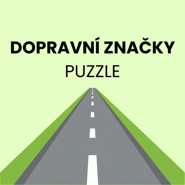 DOPRAVNÍ ZNAČKY-PUZZLE 1