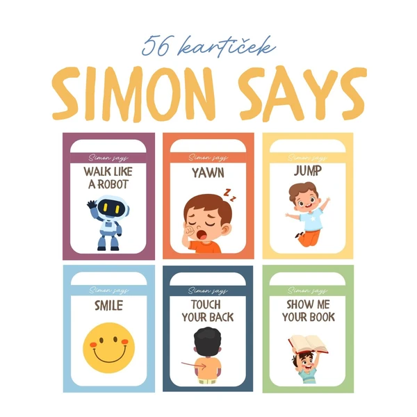 Simon Says v angličtine 1