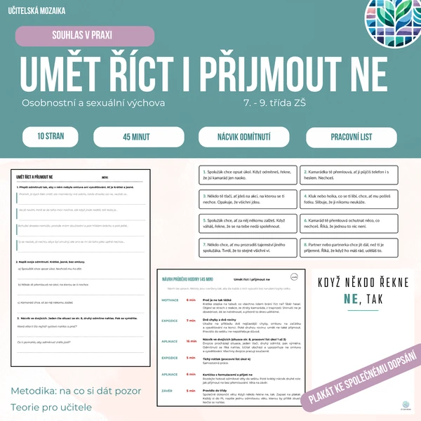 Umět říct a přijmout ne 1