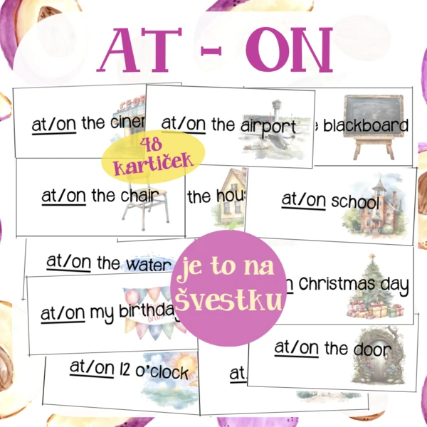 on / at 1