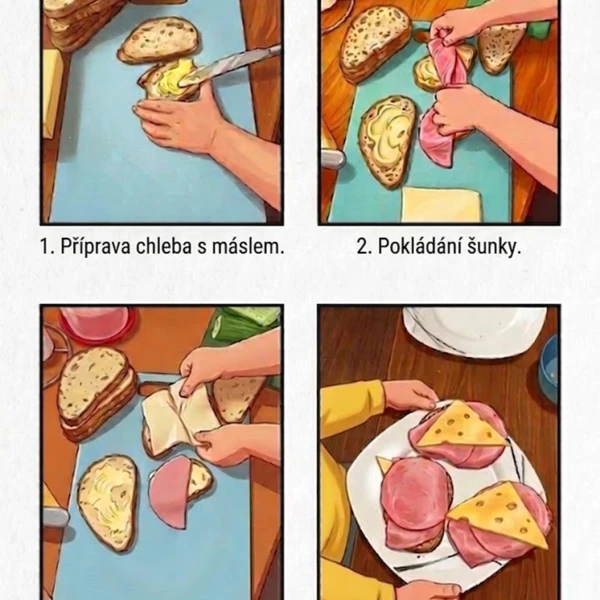 Balíček dějových kartiček k vaření a pečení 1