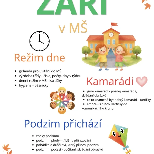 Září v MŠ 🌞 1