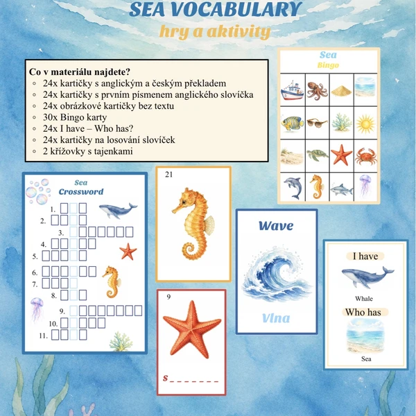 SEA vocabulary - hry a aktivity 1