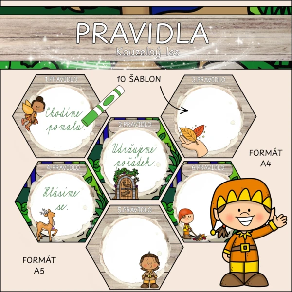 Pravidla - kouzelný les 1