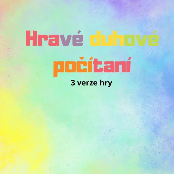 Hravé duhové počítaní 1