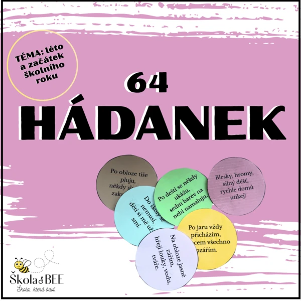 64 hádanek - léto a začátek školního roku 1