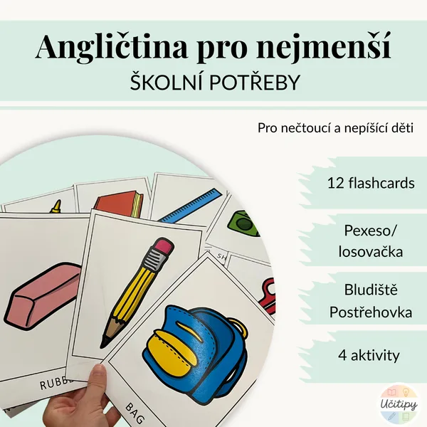 Aj pro nejmenší - Školní potřeby 1