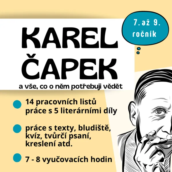 Karel Čapek a vše, co o něm potřebuji vědět 1