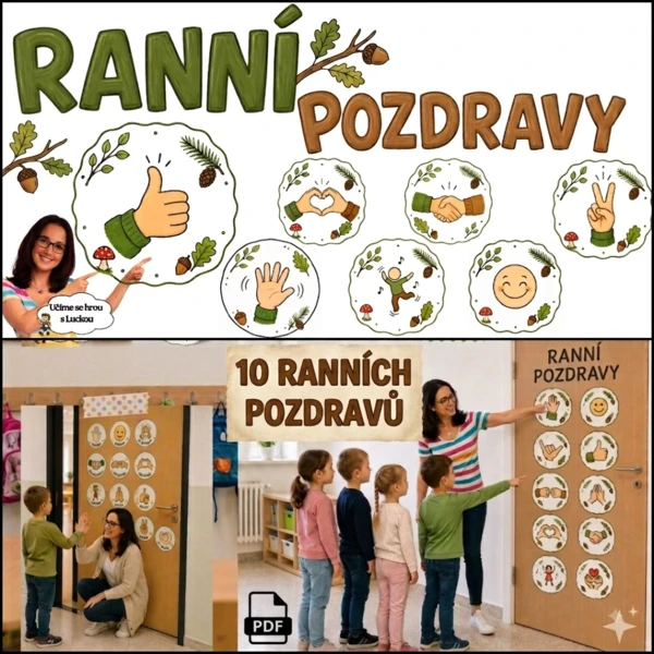 Ranní pozdravy - les 1
