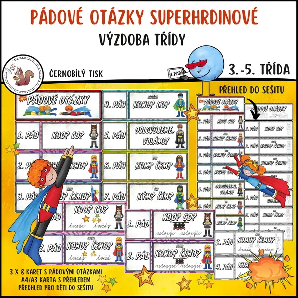 Pádové otázky superhrdinové 1