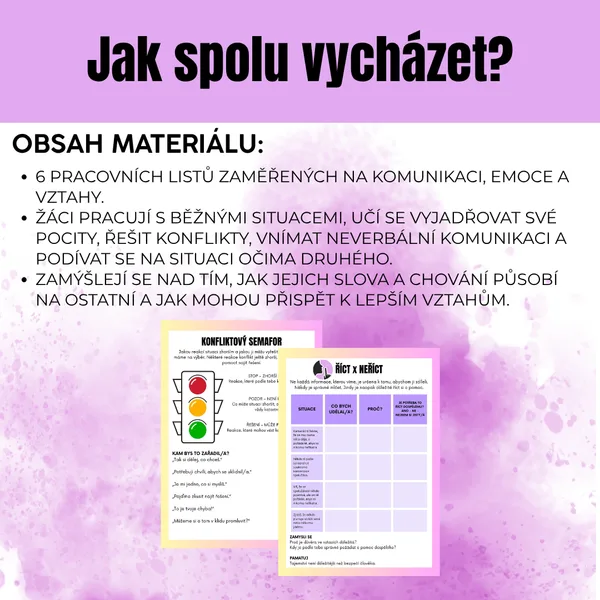 Jak spolu vycházet? 1