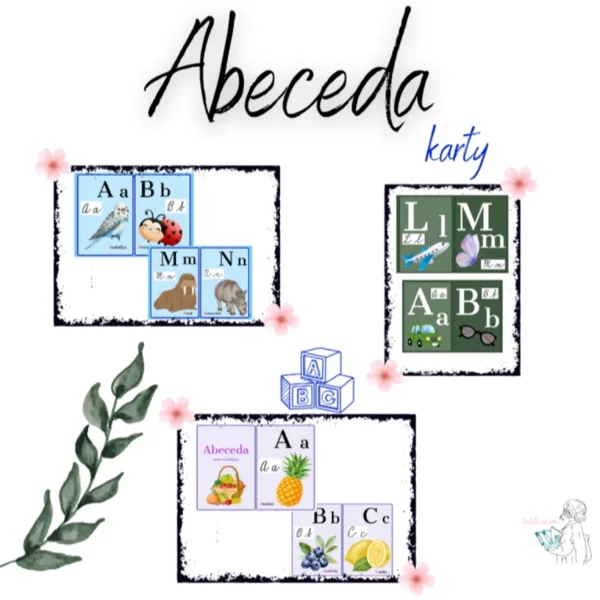Abeceda - karty 1