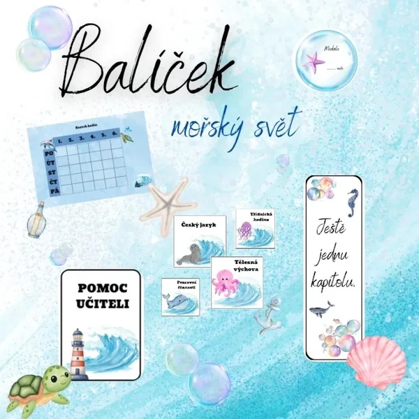 Mořský svět - balíček 1
