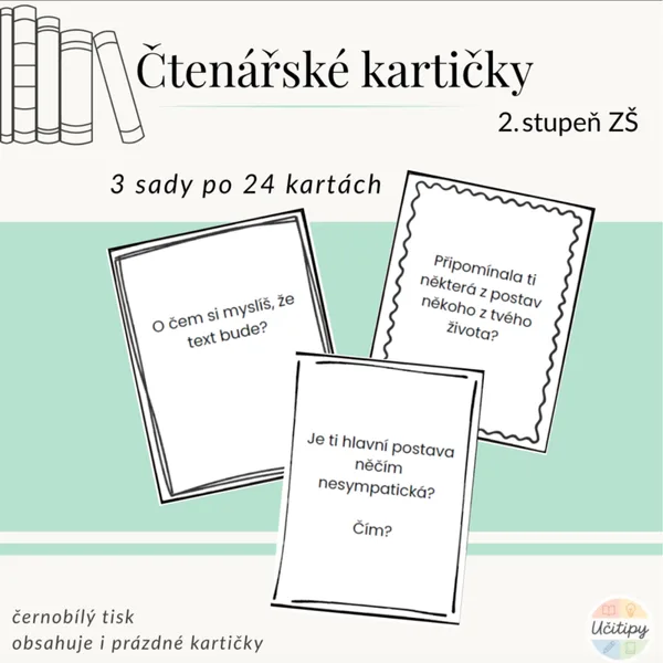 Čtenářské kartičky 1