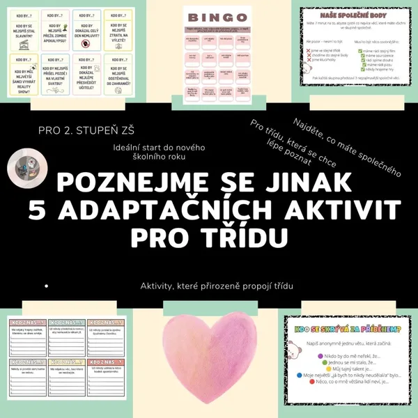 POZNEJME SE JINAK – adaptační aktivity pro třídnické hodiny 1