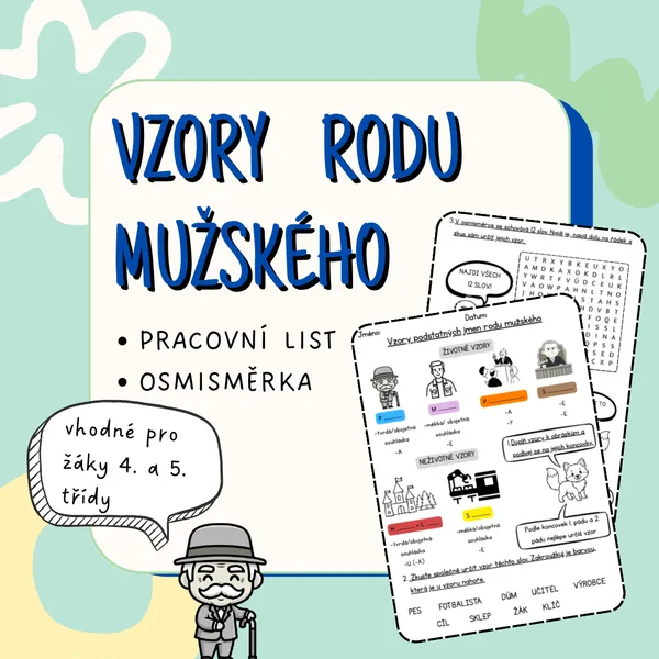 Vzory rodu mužského 1