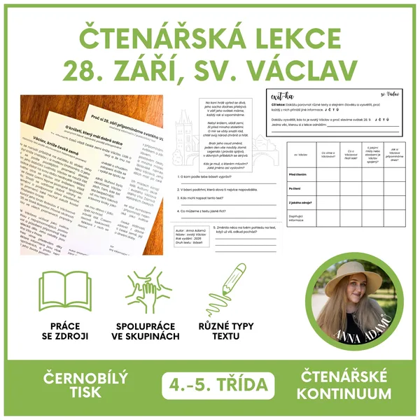 Čtenářská lekce k 28. září a svatému Václavovi 1