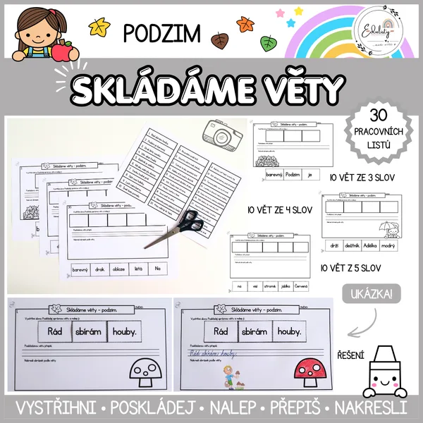 Skládáme věty – PODZIM 1
