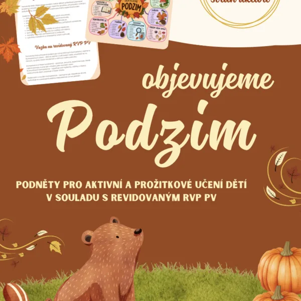 Objevujeme podzim – aktivity MŠ | prožitkové, badatelské učení 1