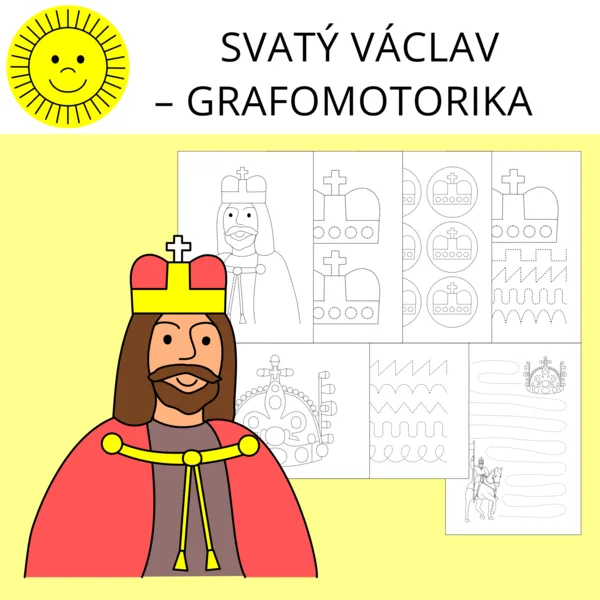 SVATÝ VÁCLAV – GRAFOMOTORIKA 1