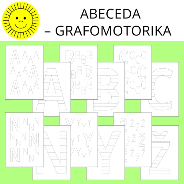 ABECEDA – GRAFOMOTORIKA 1
