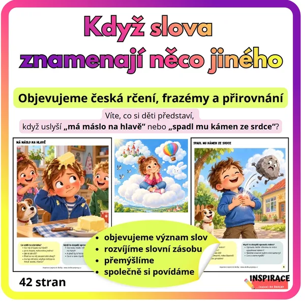 Když slova znamenají něco jiného (rčení, frazémy, přirovnání) 1